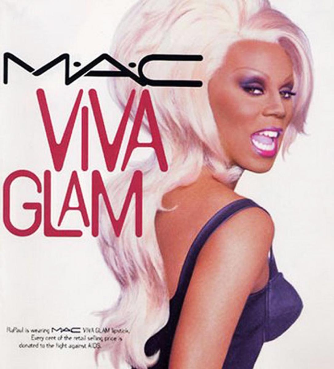 MODECANADAROCKS - RuPaul the original spokesperson for M.A.C Viva Glam